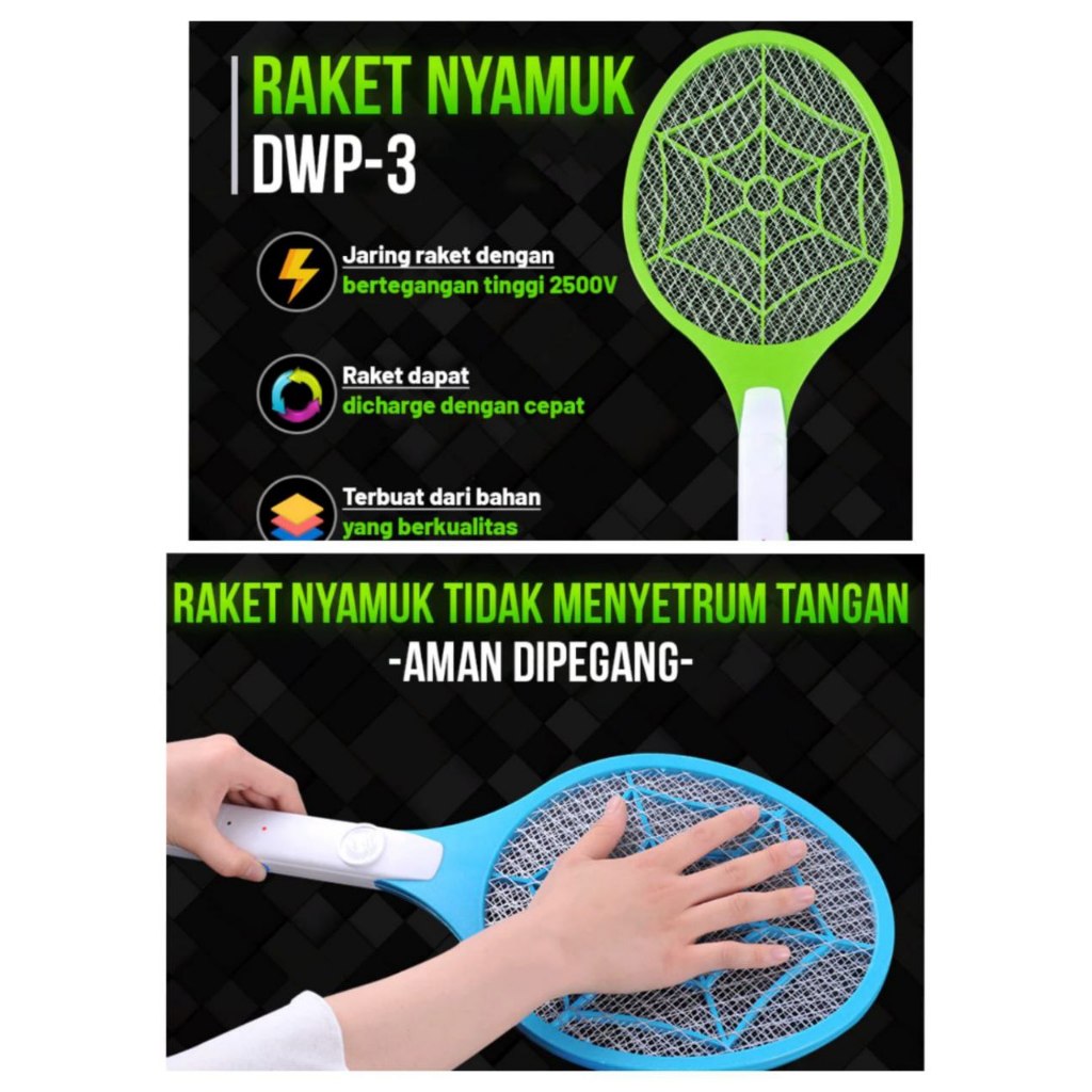 Raket Nyamuk Listrik  / Pembunuh Nyamuk Listrik