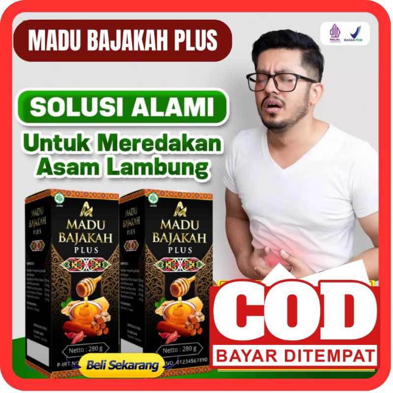 MADU BAJAKAH PLUS ABABIL 280 GR - MADU BAJAKAH ABABIL BORNEO MADU RAMUAN HIJAU OBAT MAAG GERD KEMBUN