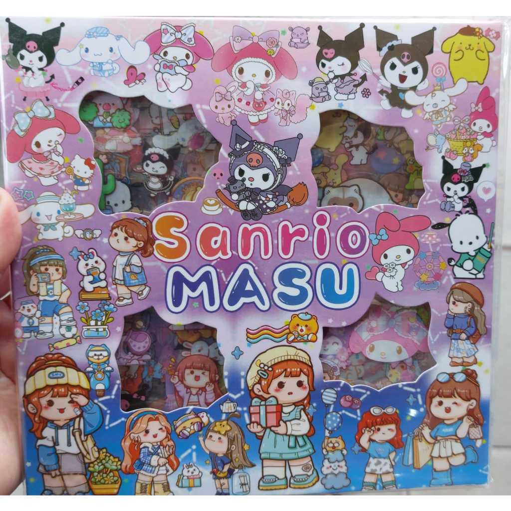 

Stiker Aesthetic 1box isi 100 lembar+kotak / Sticker Waterproof