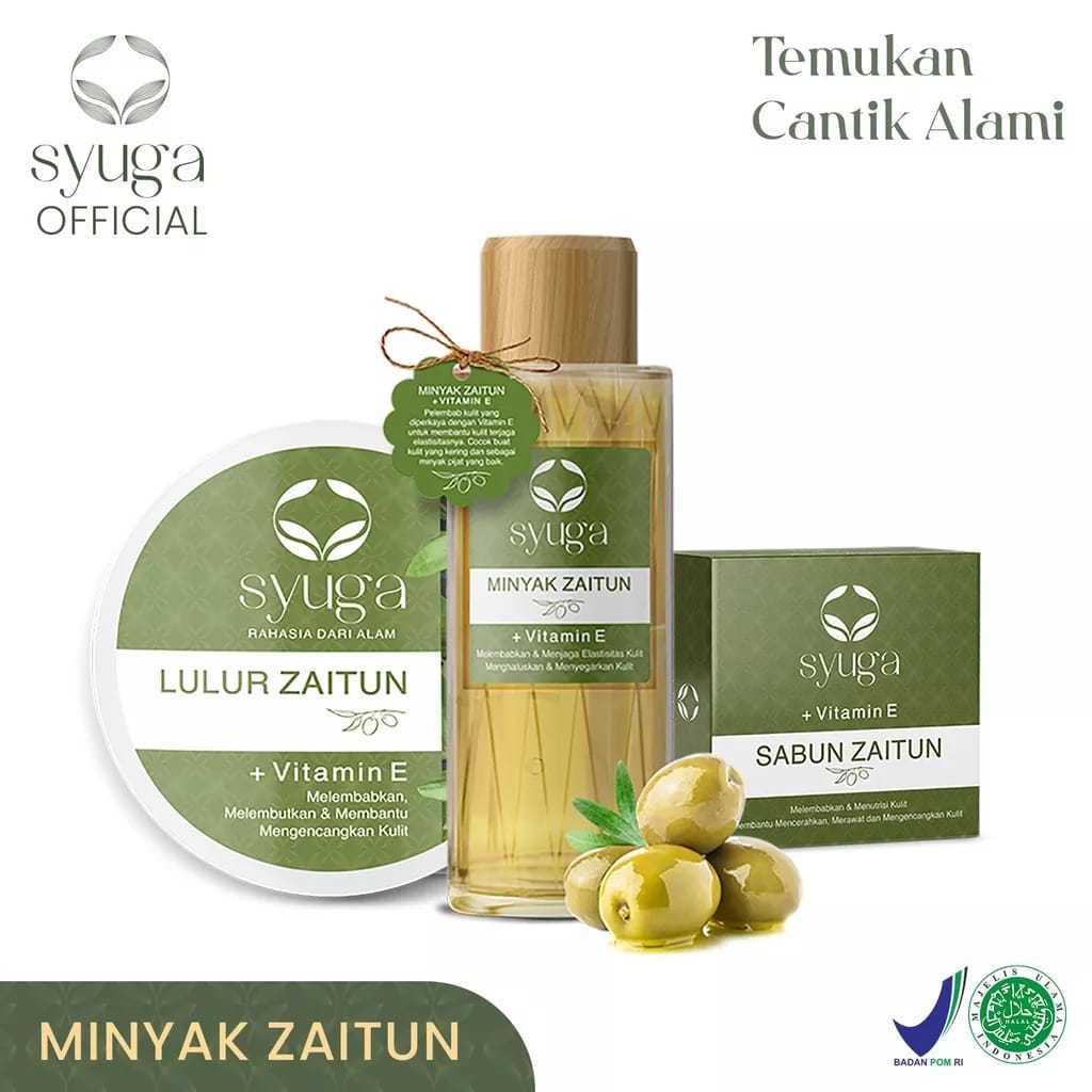 Syuga Minyak/lulur/sabun Zaitun