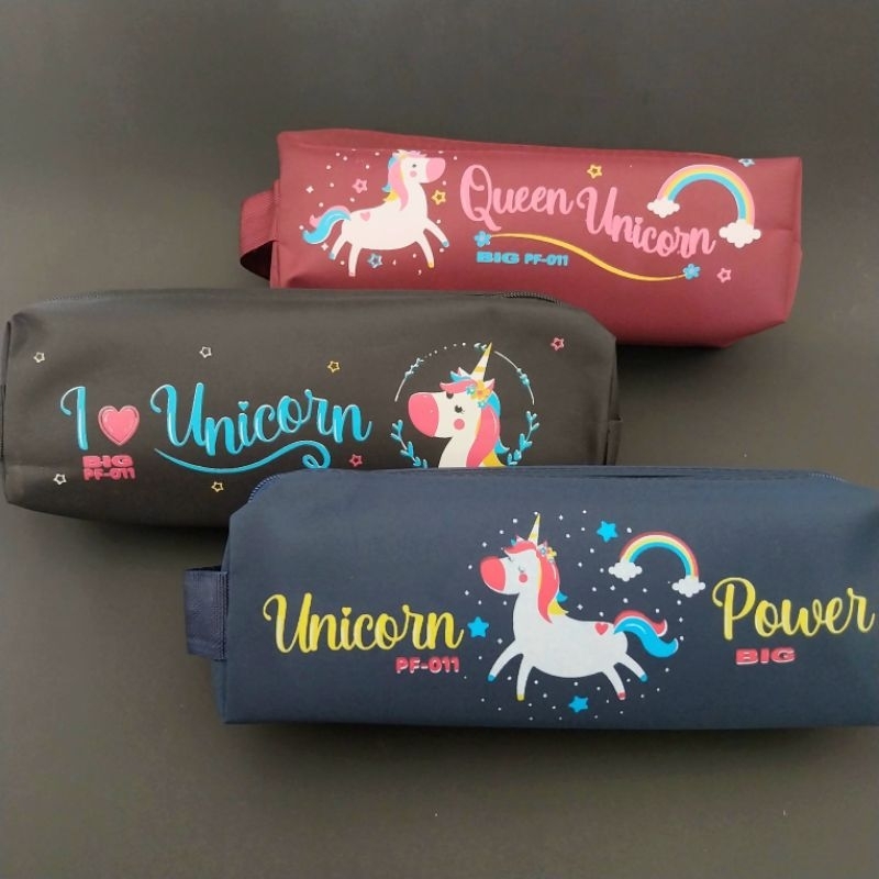 

(1 pcs) Pencil Case / Kotak Pensil Kain Unicorn PF-011
