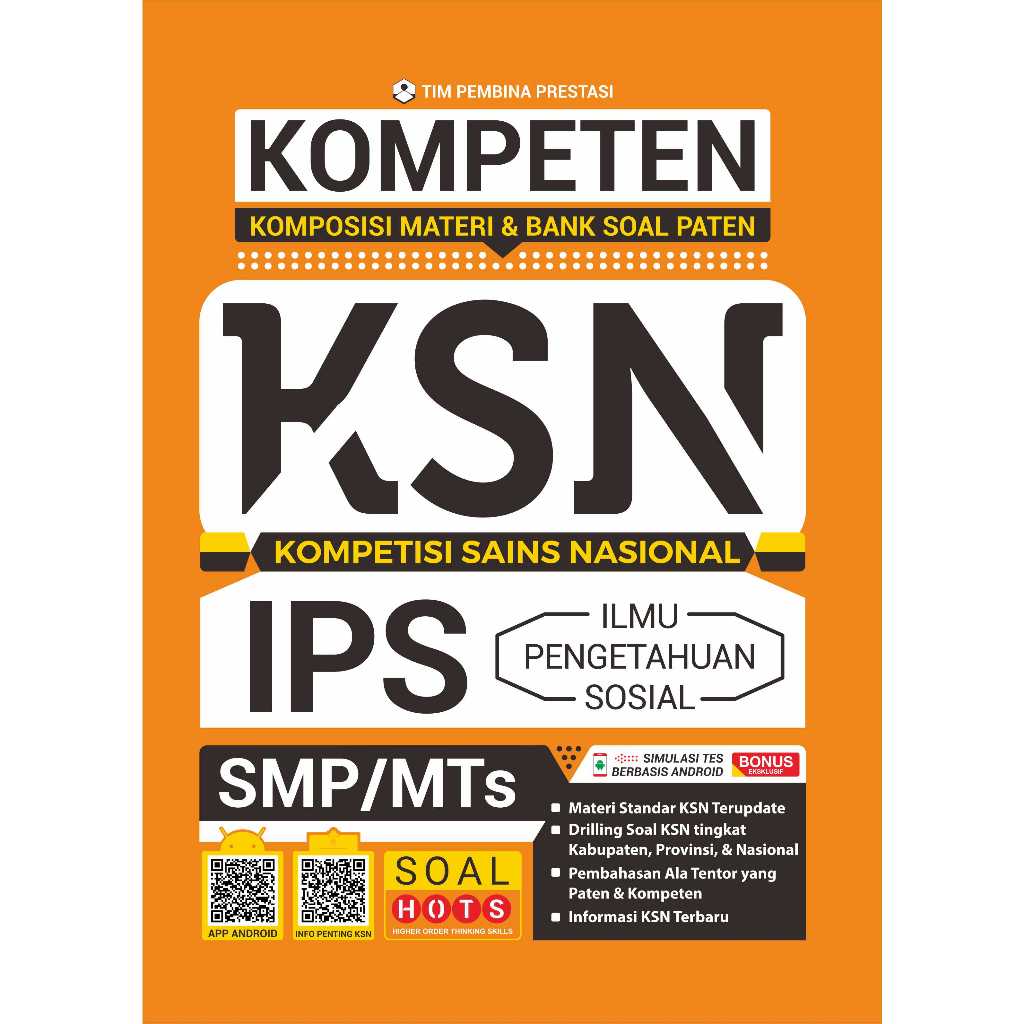 Buku Olimpiade KSN Kompeten KSN IPS SMP/MTS