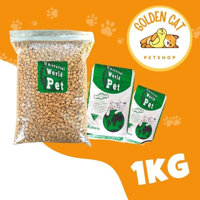 Universal Kitten 1kg repack makanan kucing universal kitten