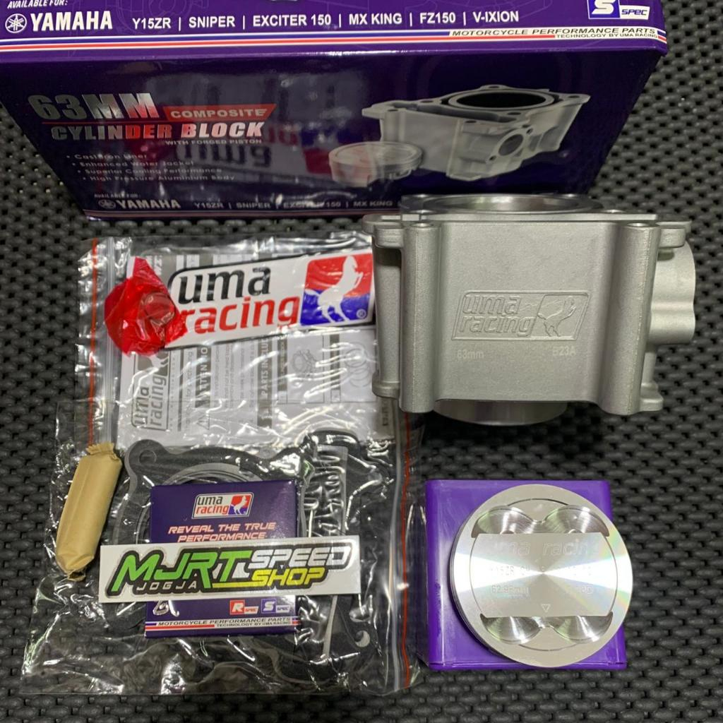 BLOK UMA RACING 63MM FOR MX KING VIXION R15 JUPITER MX