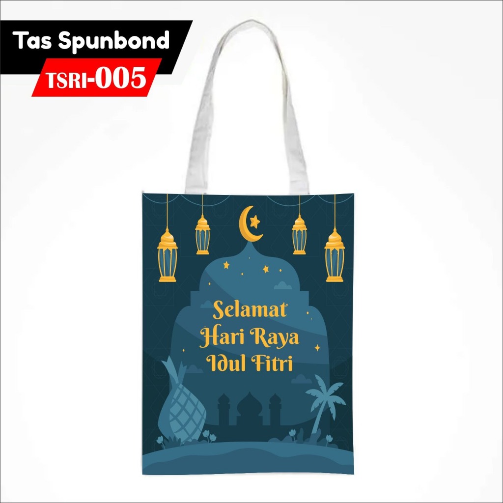 

Tas Hampers Spunbond Lebaran Idul Fitri/Tas Parcel Hari Raya Idul Fitri/Souvenir Parcel Custom Murah