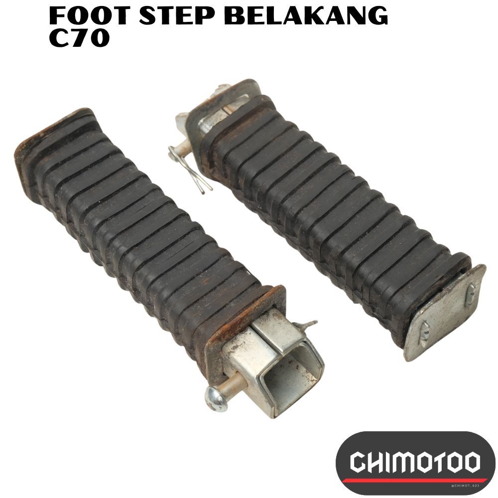 Footstep Foot Step  Injekan Belakang Honda C70 C 70 S 90 S 90 Z S90 S90Z Benly CB100 Cb 100