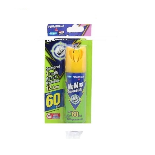 Obat Nyamuk Semprot Nomos One Push 60 Hari Green Tea