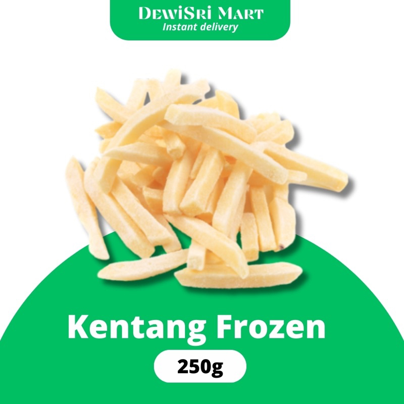 

Kentang Goreng Frozen 250gr - Dewi Sri Mart