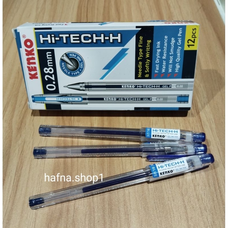 

POLPEN/BOLPOIN HI-TECH-H KENKO 0.28 MM dan 0.4 MM