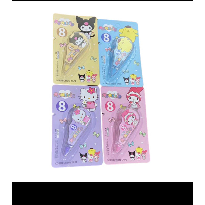 

correction tape SANRIO/ tip-x kertas/ tip ex roll