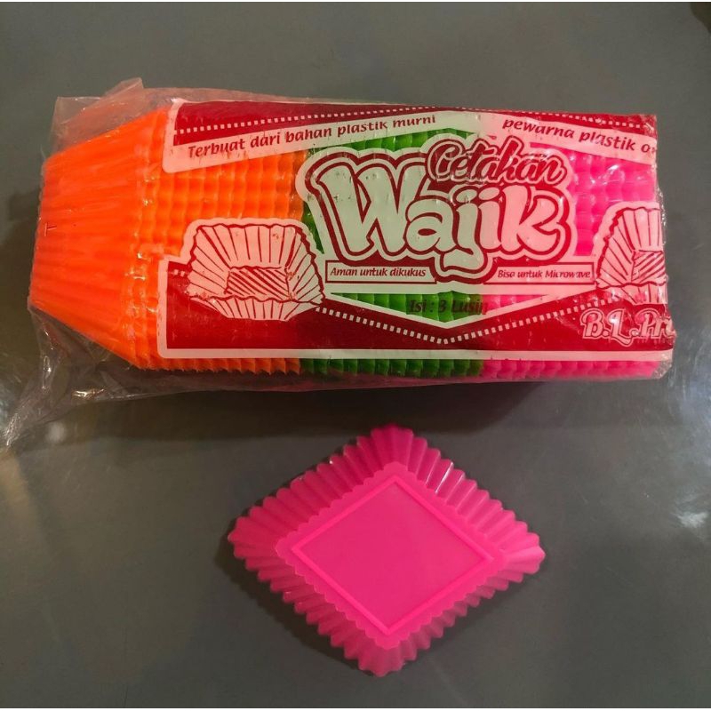 (WAJIK MINI) Cetakan Puding Wajik/Cetakan Kue Wajik/Cetakan Kue Basah