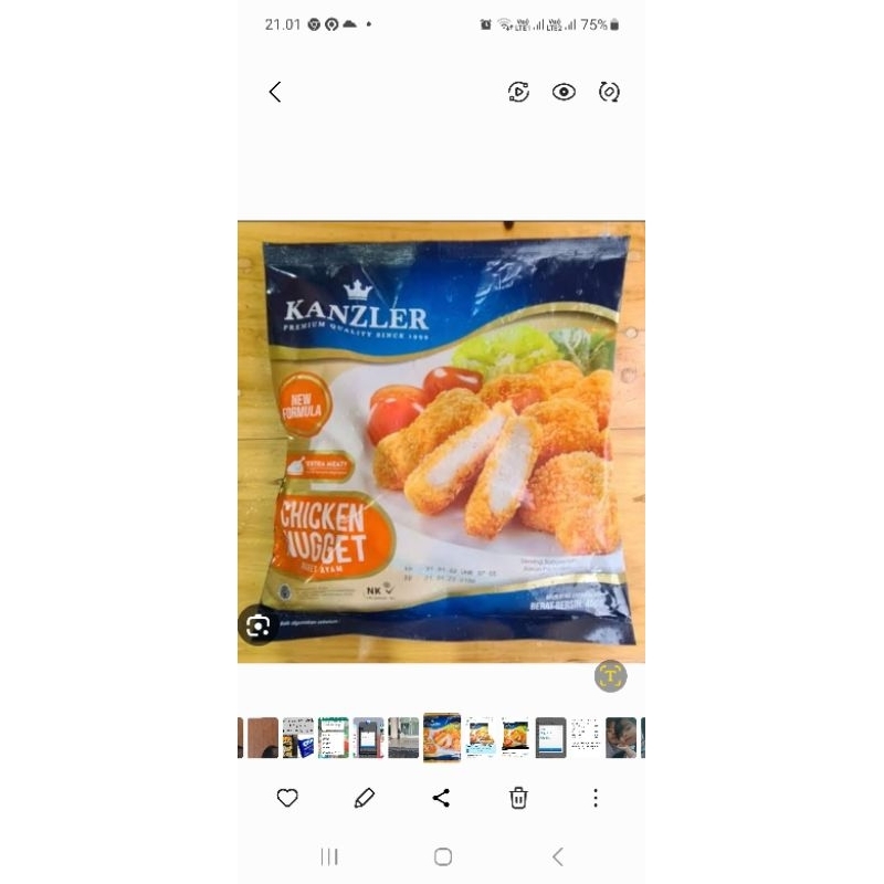 

Chicken Nugget Original Extra Meaty 450gr