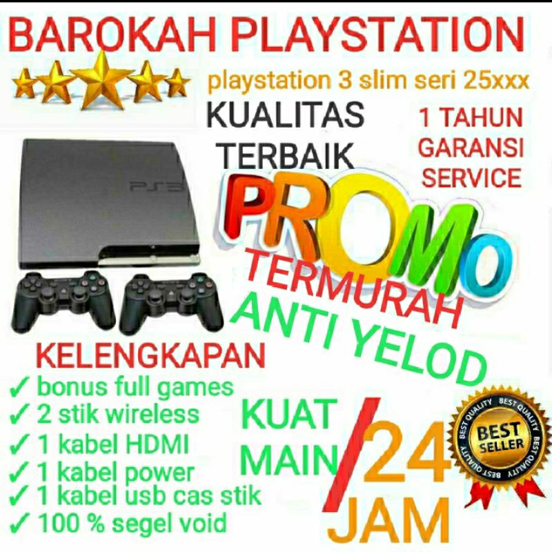 ps 3 slim cfw hdd 500gb seri 25 xxx full games ps3 sony versi terbaru