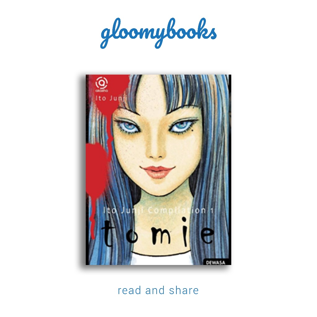 ITO JUNJI COMPILATION 1: TOMIE Komik Horor DEWASA Karya Ito Junji Soft Cover Bahasa Indonesia Origin