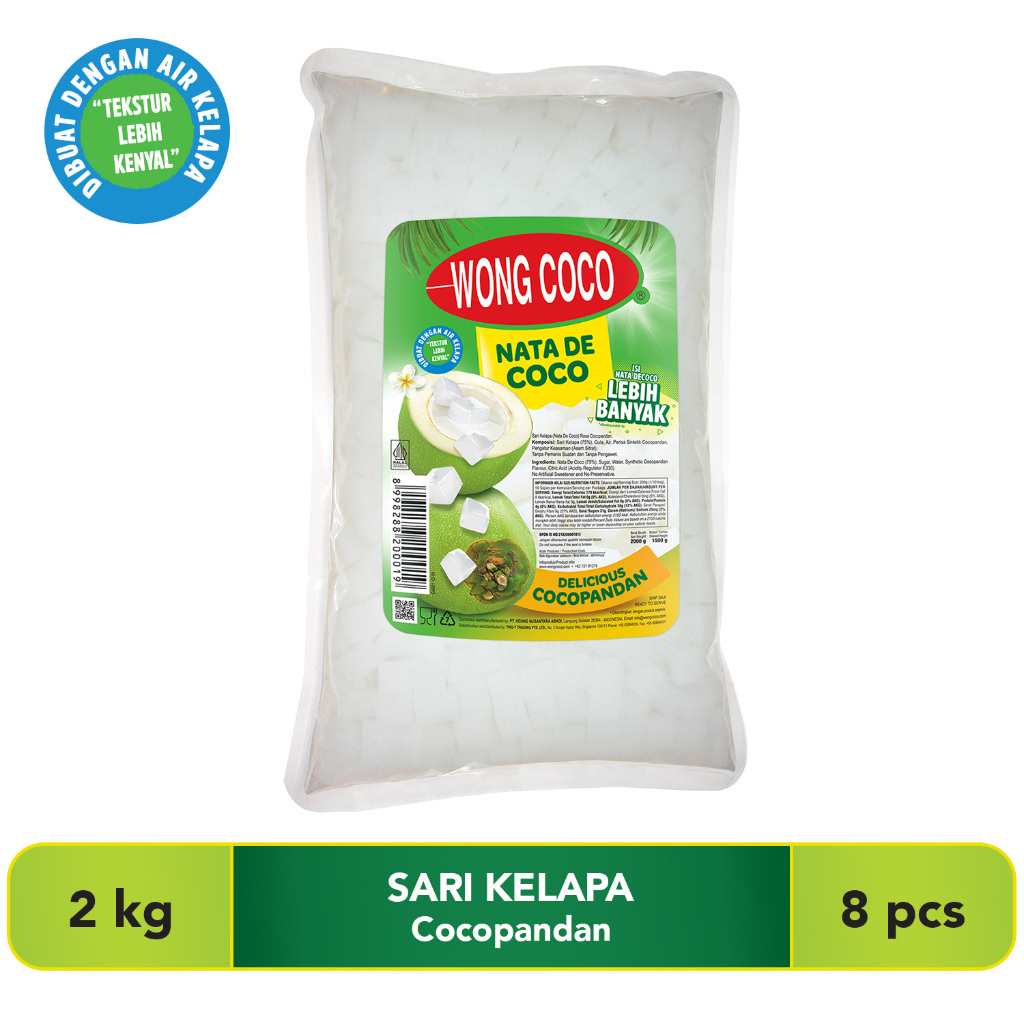 

Wong Coco Nata de Coco 2kg x 8 (1 karton)