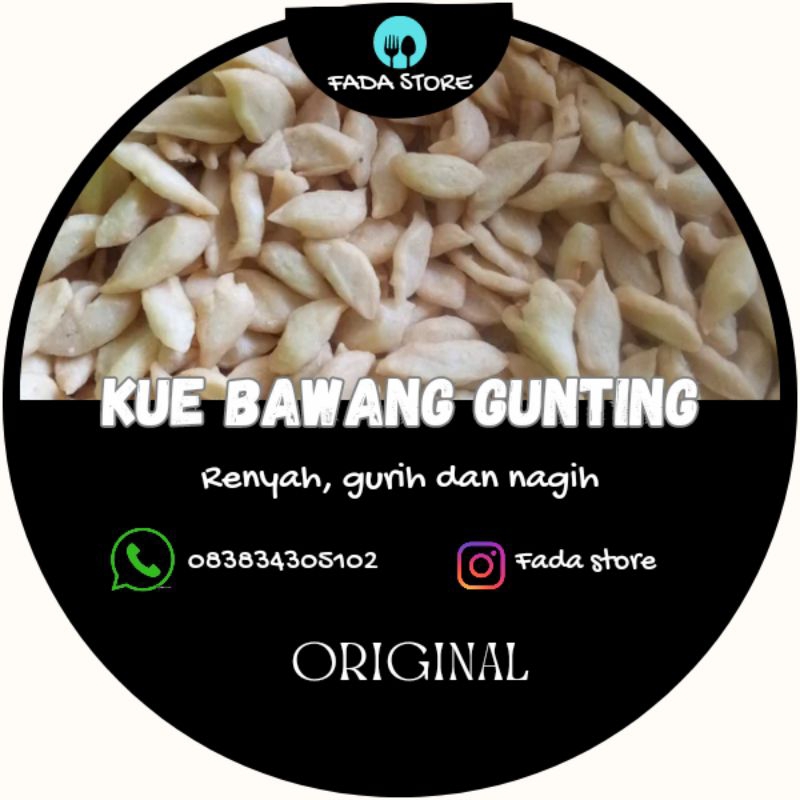 

jajan kue bawang gunting/jajan jadul/camilan jadul