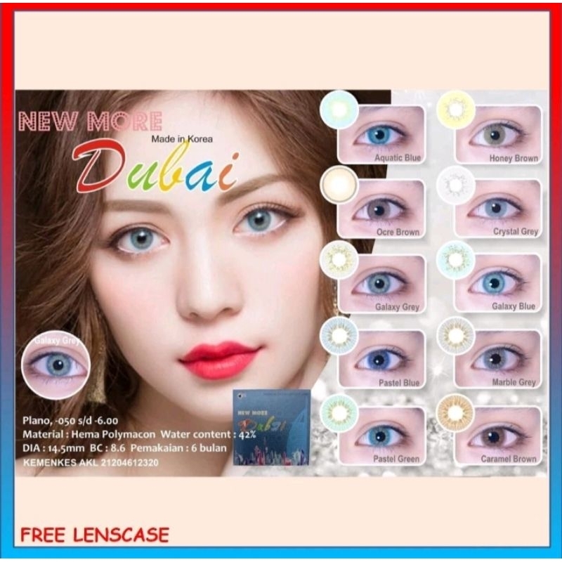 DUBAI SOFLENS//14.5//NORMAL//OCRE KAKAO//OCRE BROWN//