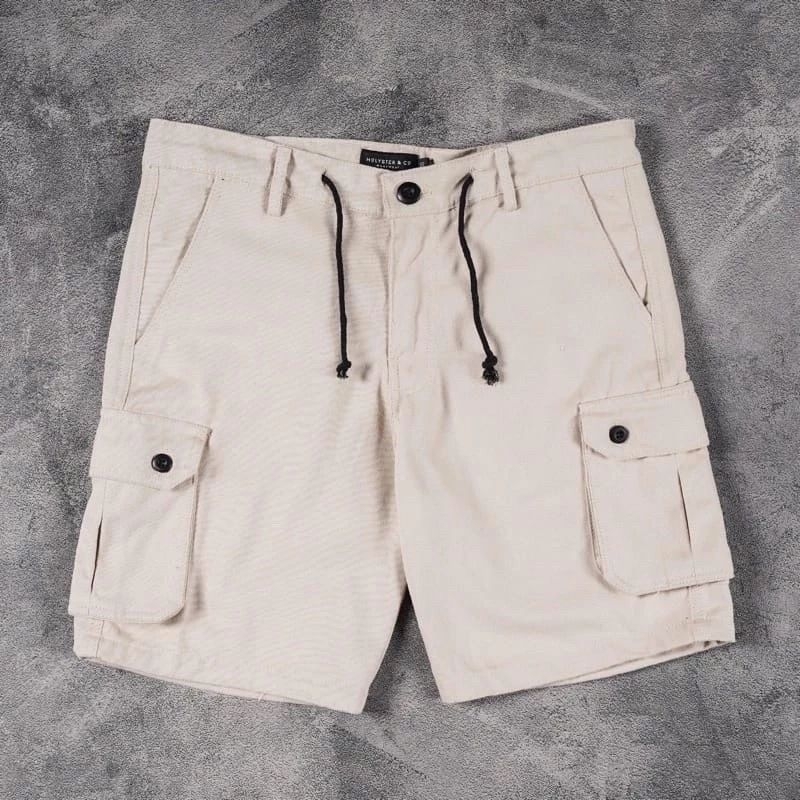 Celana Cargo Pendek Pdl Pria Celana Pendek Pria Cargo Bahan Melar