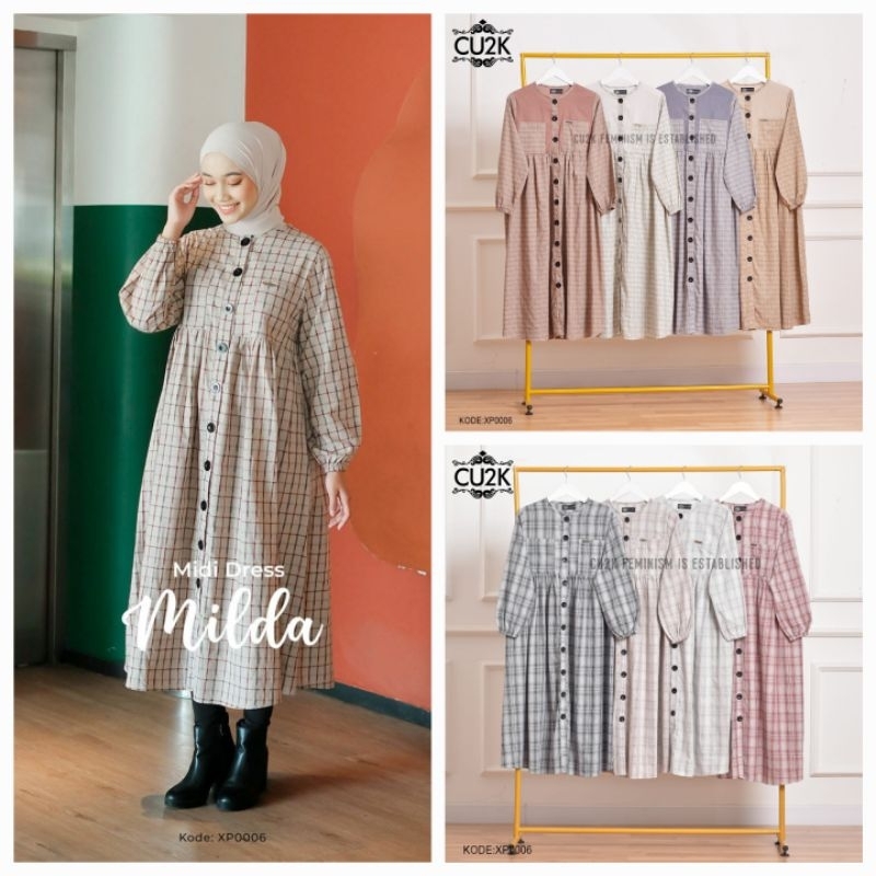 Midi Dress Milda by CU2K 030224