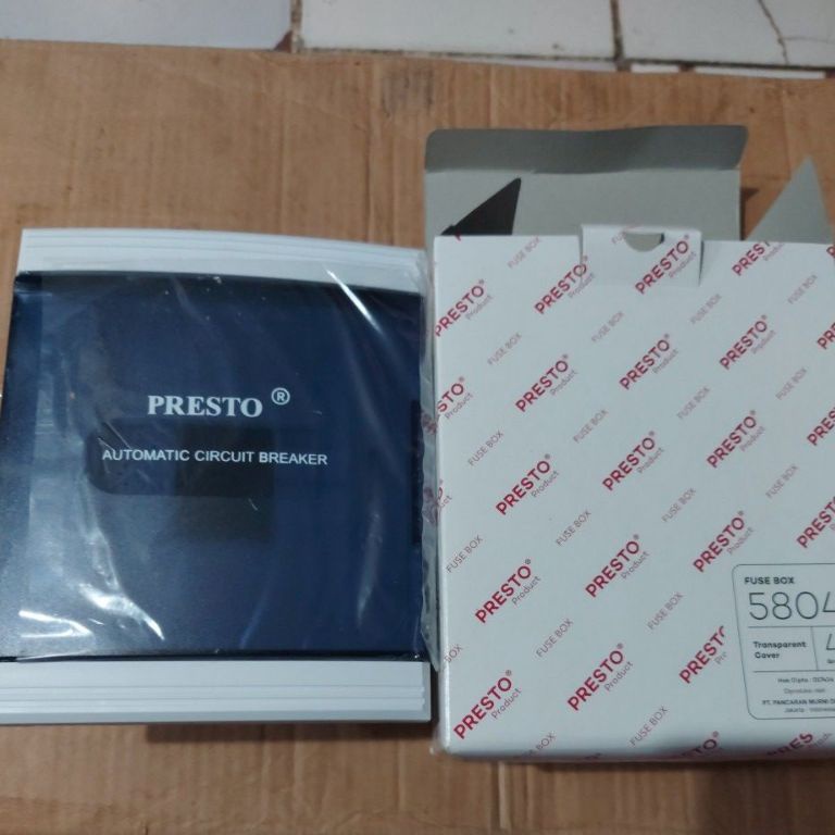 ART U99J BOK MCB 4 GRUP PRESTO HELES PINTU 784 bok meteran listrik pln