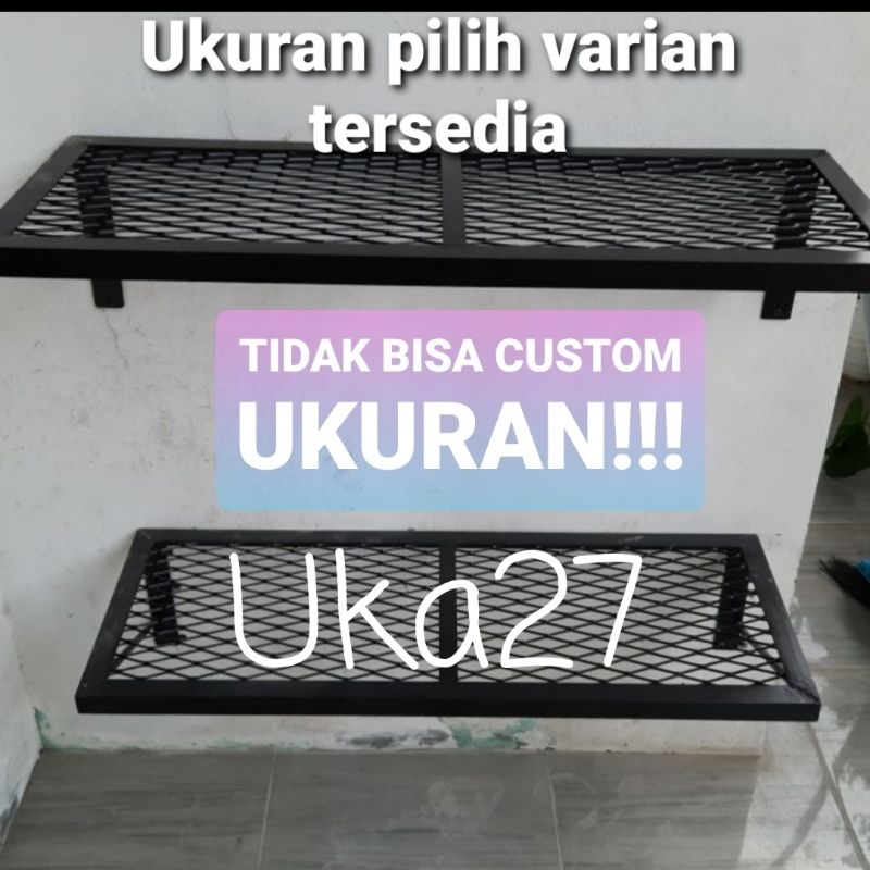 rak ambalan pot bunga rak PC rak printer tempel dinding serbaguna