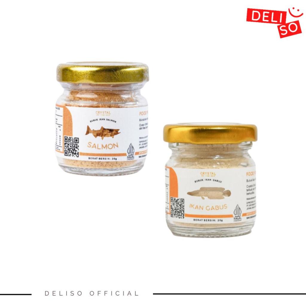 Crystal Of The Sea Bubuk Ikan Salmon Ikan Gabus 20gr