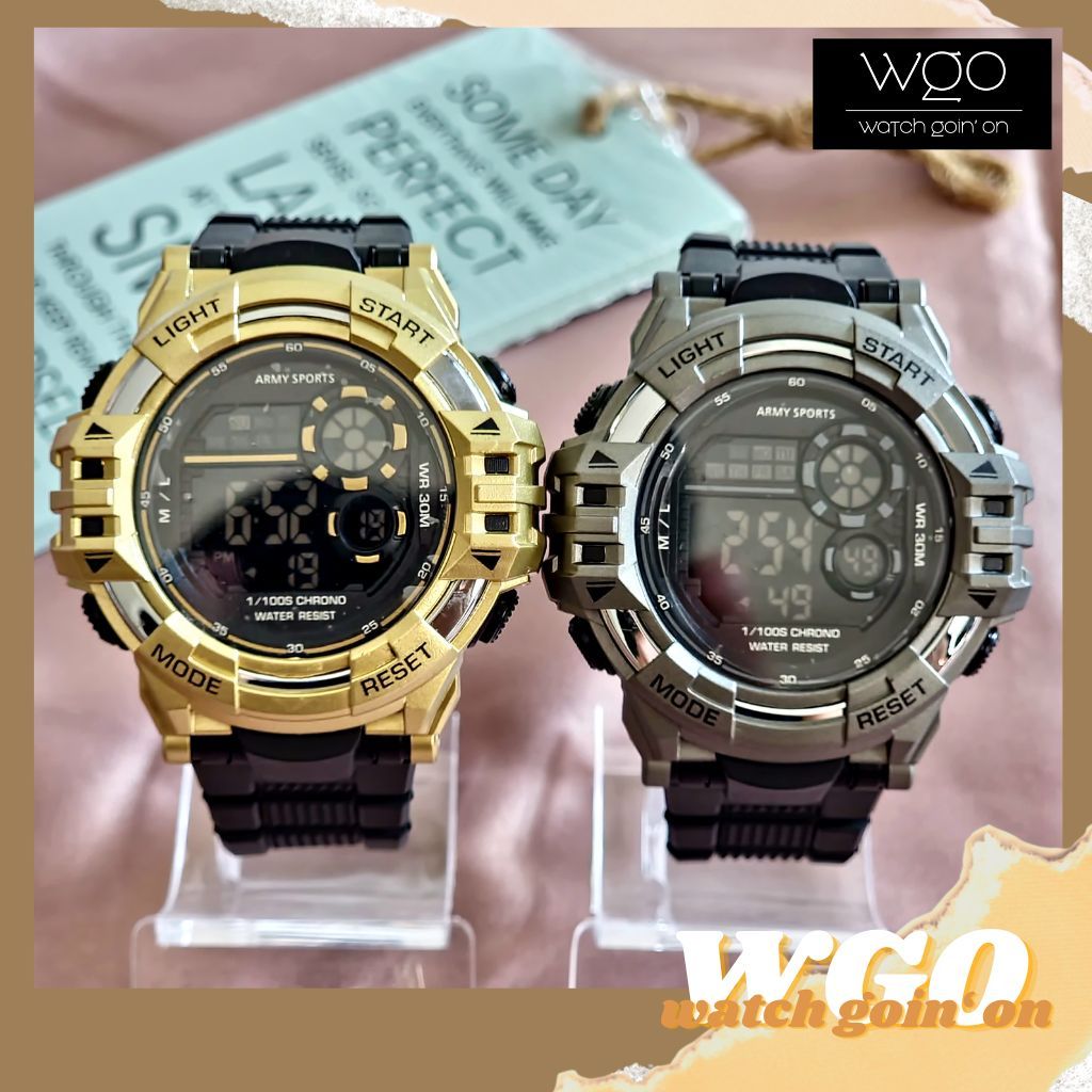 Watch Goin' On x Jam Tangan Pria Army Sports 982