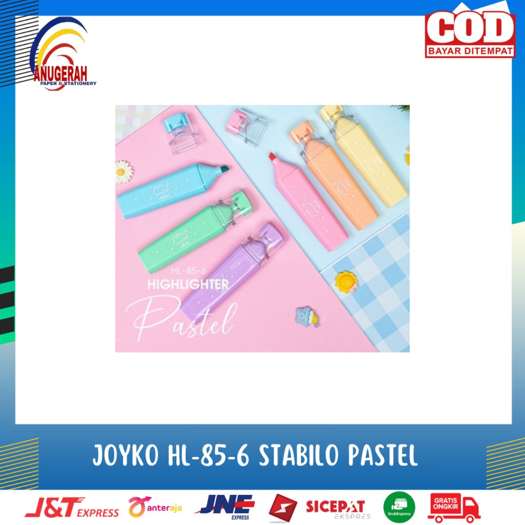 

JOYKO HL-85-6 PASTEL (SET)
