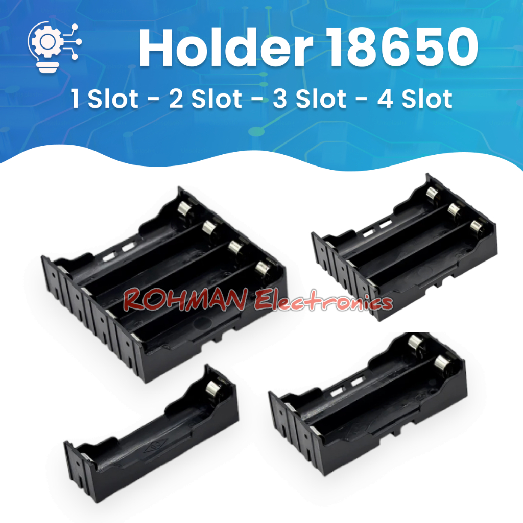 Holder / Case Baterai 18650 (4 SLOT)