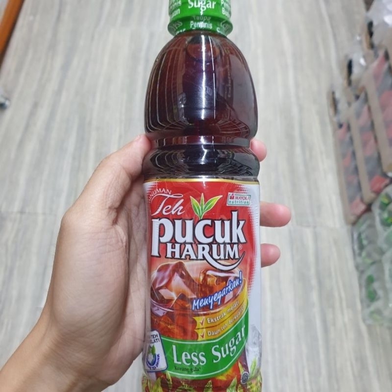 

Teh pucuk less sugar 350