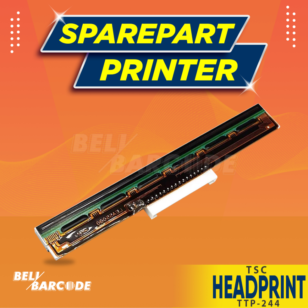 Head Print TSC TTP-244 Printer Barcode TSC TTP244 Headprint Spare Part