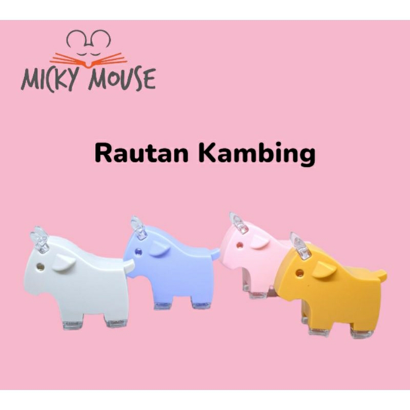 

( 1 pcs ) Rautan / Sharpener / Ongkotan Karakter Kambing / Unicorn / Boneka / Dino / Helm / Rusa