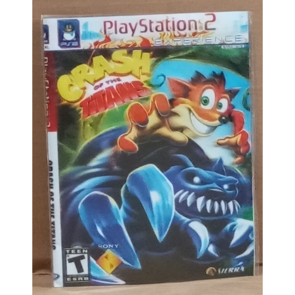 KASET PS2 KOPAB: CRASH OF THE TITANS