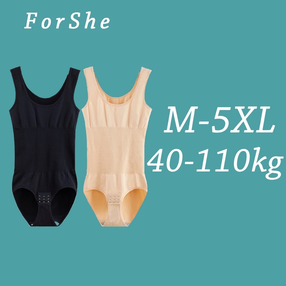 READY STOK  ForShe Corset pelangsing perut kroset pengecil perut wanita korset celana full body kors