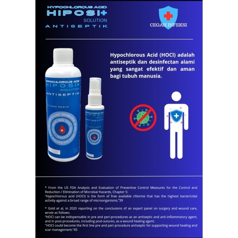 Hiposit 250 ML Hypochlorous Acid