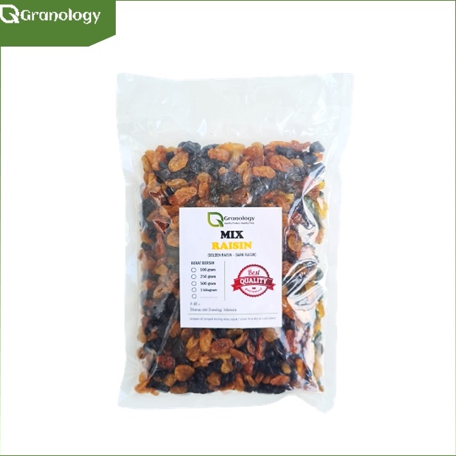 

GROSIR MURAH Mix Raisin 1 kilogram Dark Raisin Golden Raisin