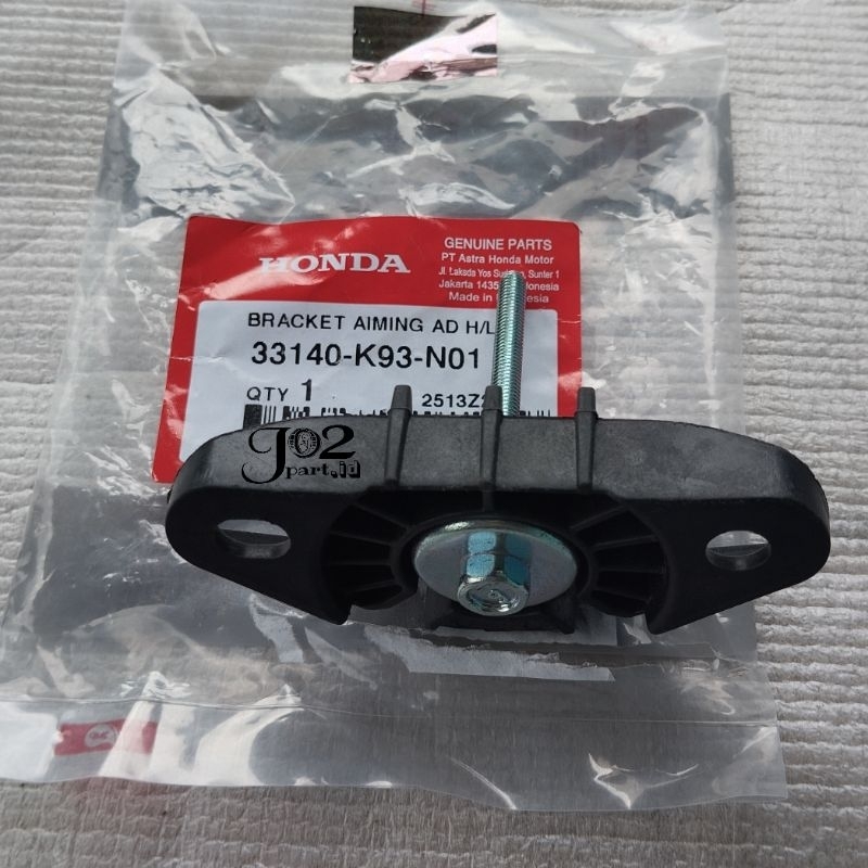 33140K93N01 Bracket Aiming setelan lampu Scoopy eSP K93 Original AHM
