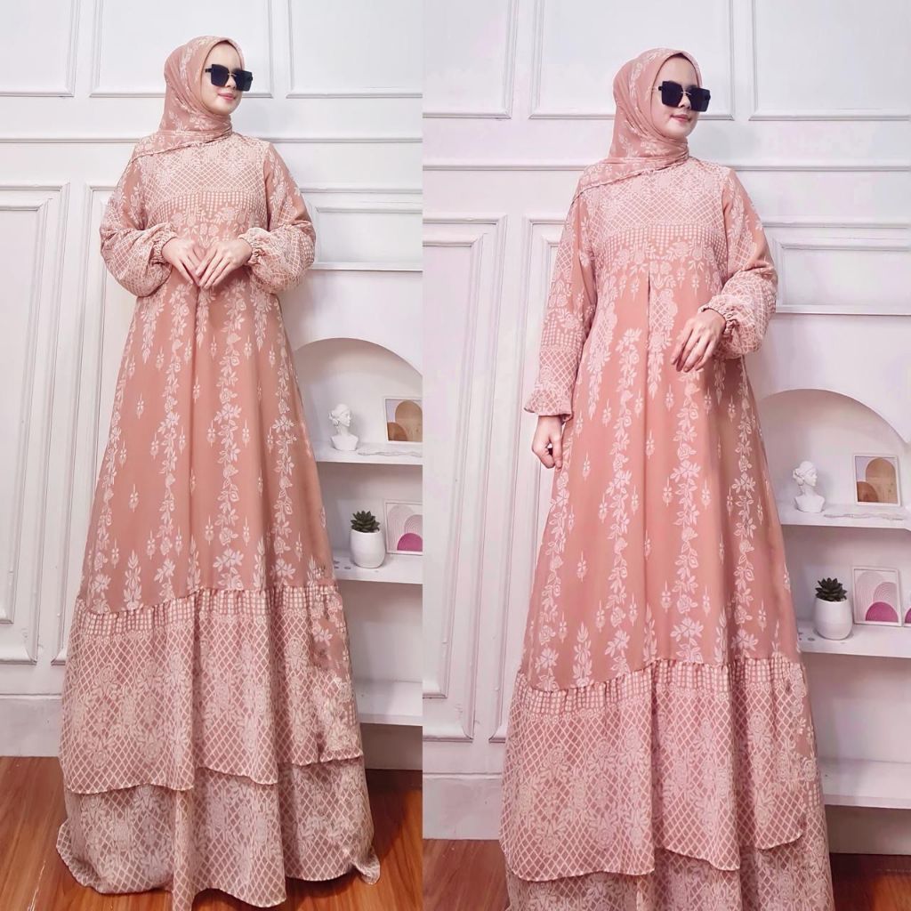 ERA.ID X Nura Collection - Lolita Ceruty Set kerudung - Pakaian Wanita - Baju Muslim & Jumpsuit - Ba