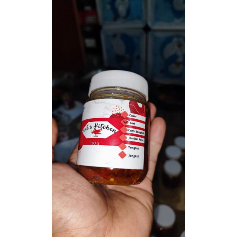 

Mel's Kitchen All Varian Sambal Best Seller | Sambal Cumi | Sambal Teri | Sambal Tongkol | Sambal Jambal+Pete | Samb Jengkol