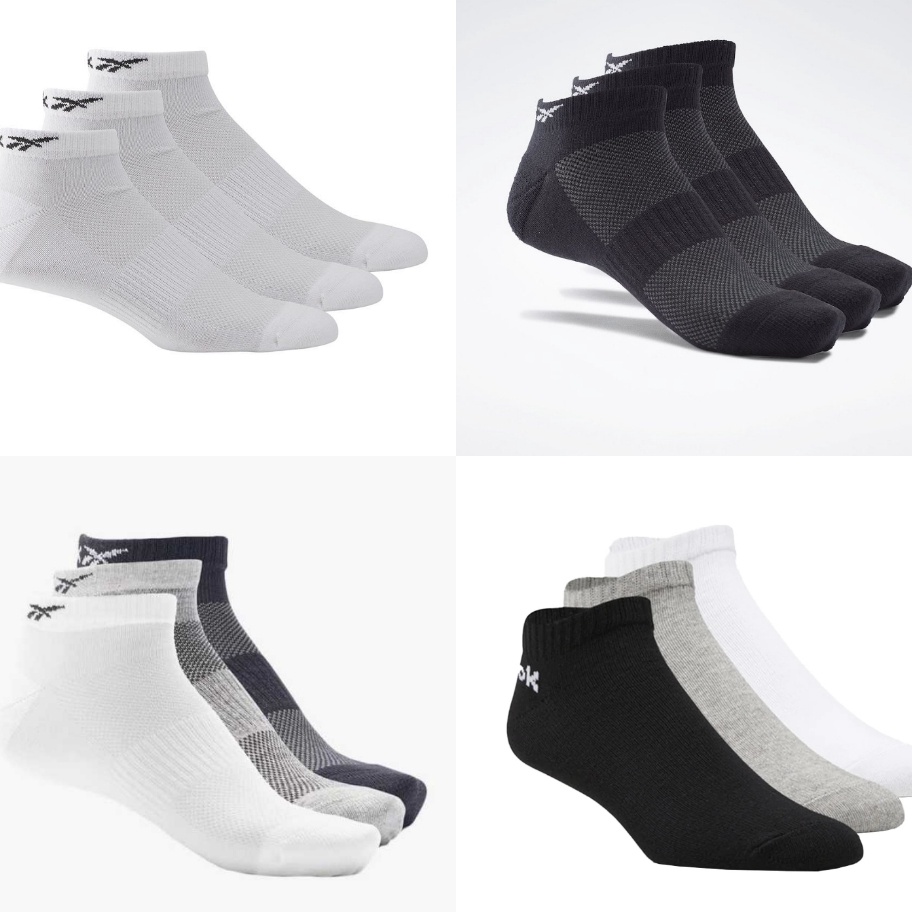 Terlaku Kaos Kaki Reebok Low Cut 3P Original