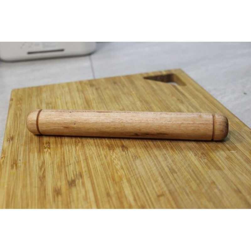 rollan rolling pin kayu KECIL kulit pangsit dumpling siomay dimsum roll