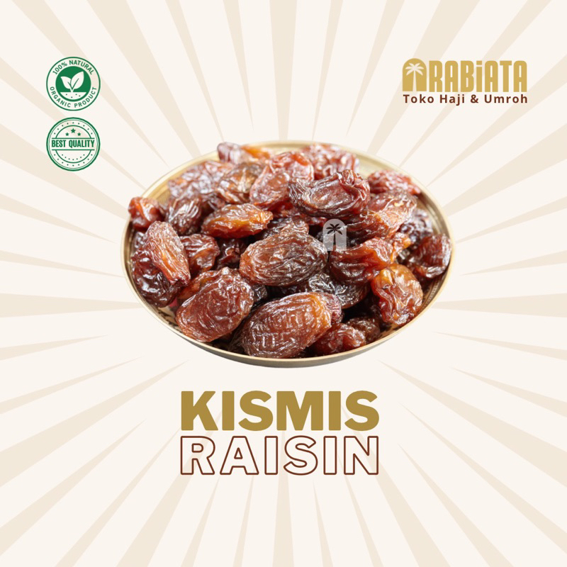 

Kismis Golden RAISIN | Asem Manis | Arabiatastore