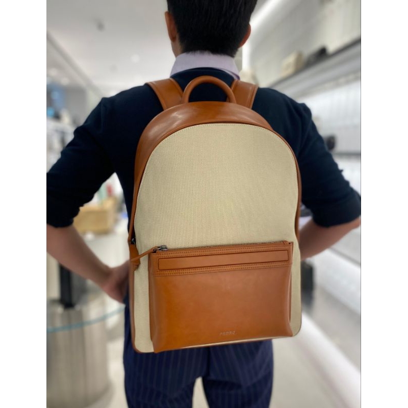 Tas Pria Backpack PEDRO ORIGINAL - Laptop 15"INC