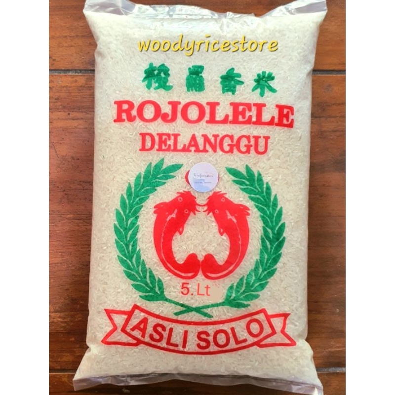 

Original Beras Rojolele Delanggu 5 LITER EKONOMIS