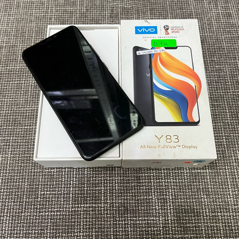 Vivo Y83 4/32gb Fullset Second Garansi Resmi