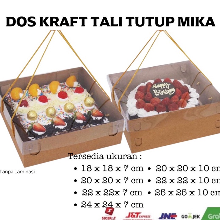 

Jelajahi Koleksi Souvenir Unik Kami Temukan yang Tepat untuk Anda 1 PCS Dos KRAFT TALI TUTUP MIKA Tinggi 7CM 1CM Kardus Box Kotak Hampers Kue