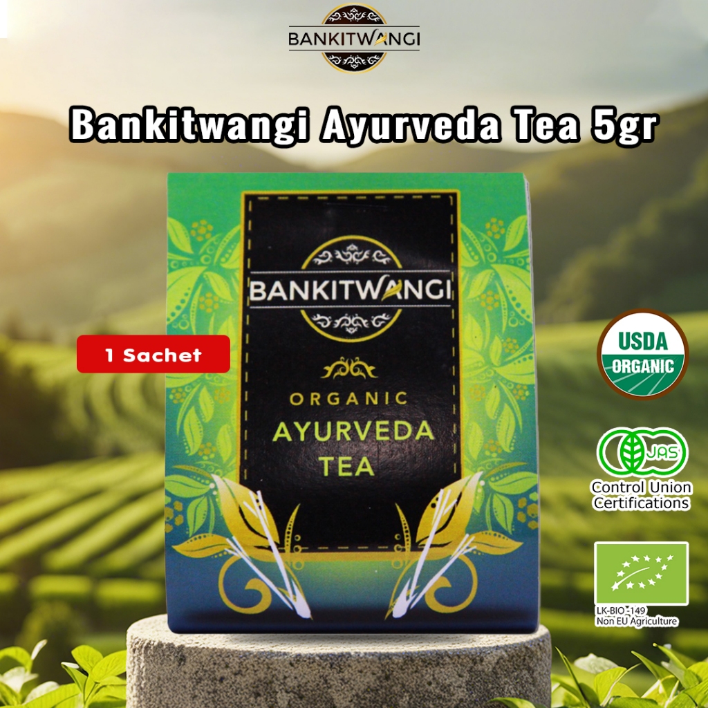 

Bankitwangi Organic AyurvedaTea 3gr - Kemasan Sachet