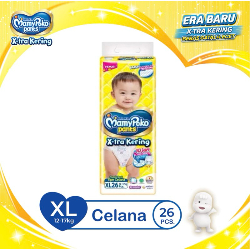 MAMYPOKO PAMPERS XL 26