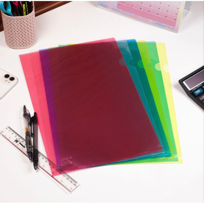 

Map L F4 Folio Plastik Transparan Clear Sleeves / Map Plastik F4 Folio
