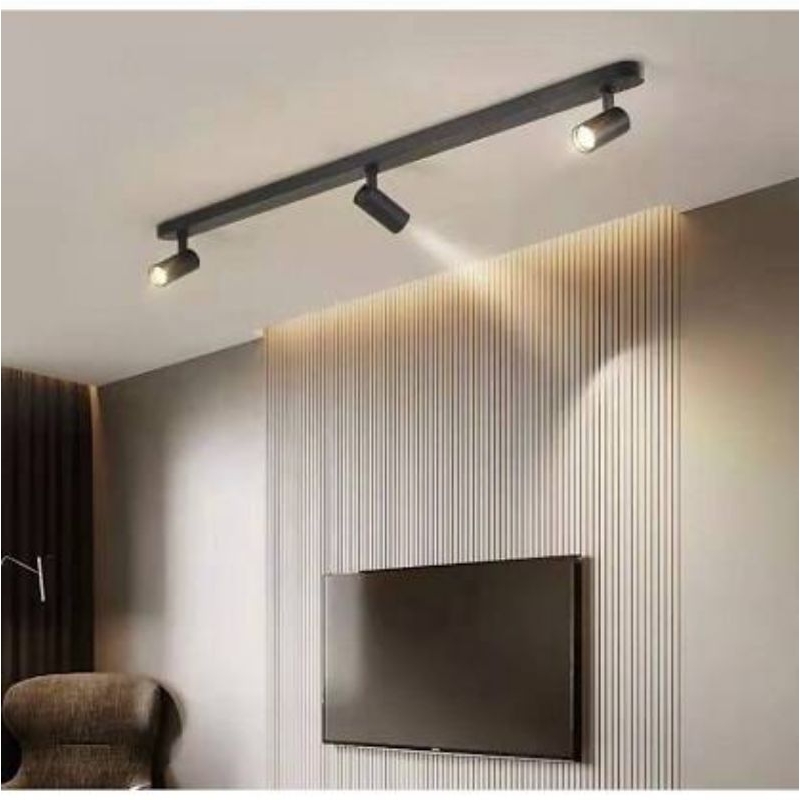 Lampu Rel Spot Light Lampu Sorot Hias Cafe Toko